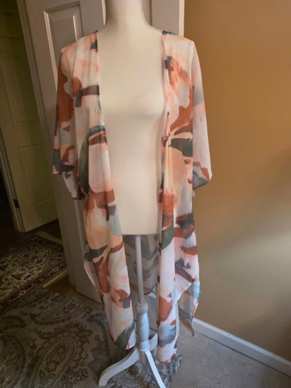 Multi-colored Kimono    One Size